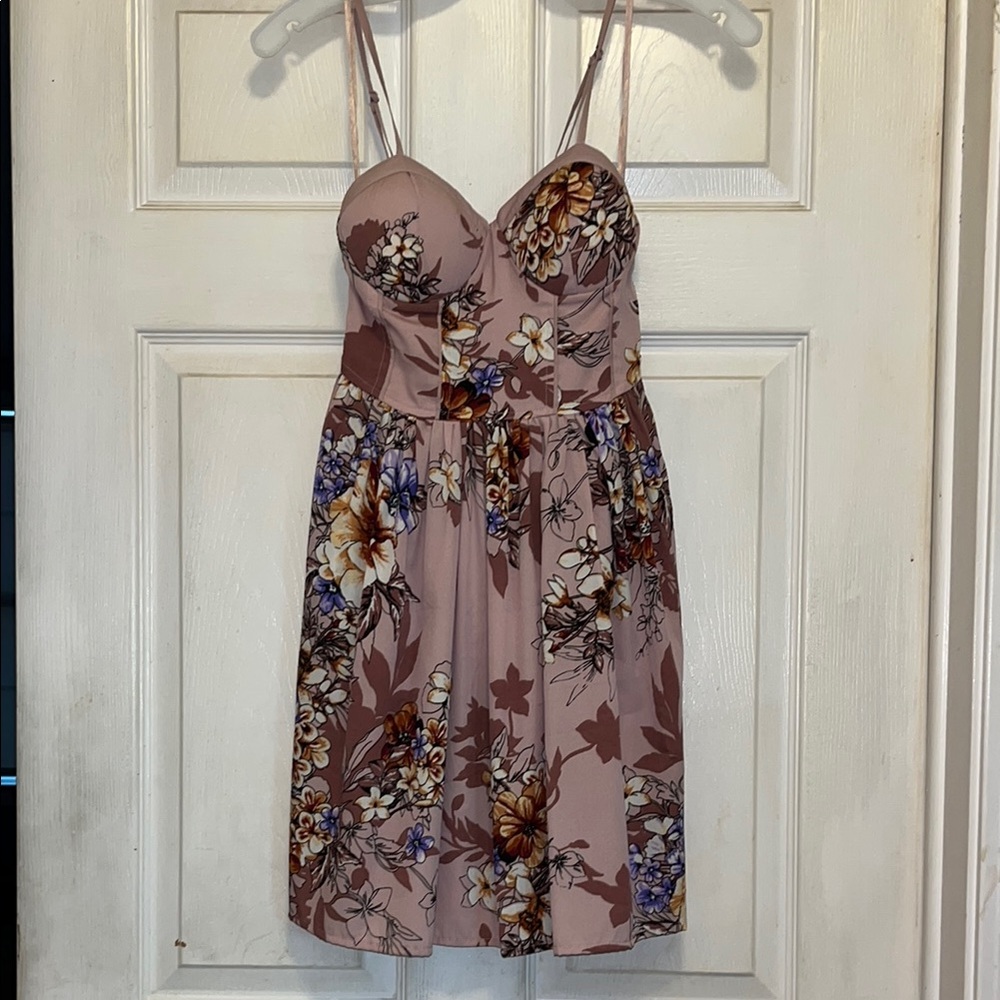 Marshalls Pink Floral Band of Gypsies Dress